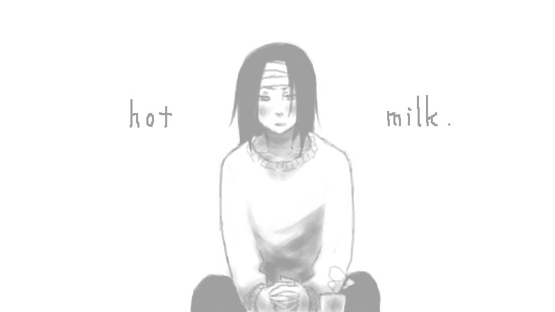 hot milk.